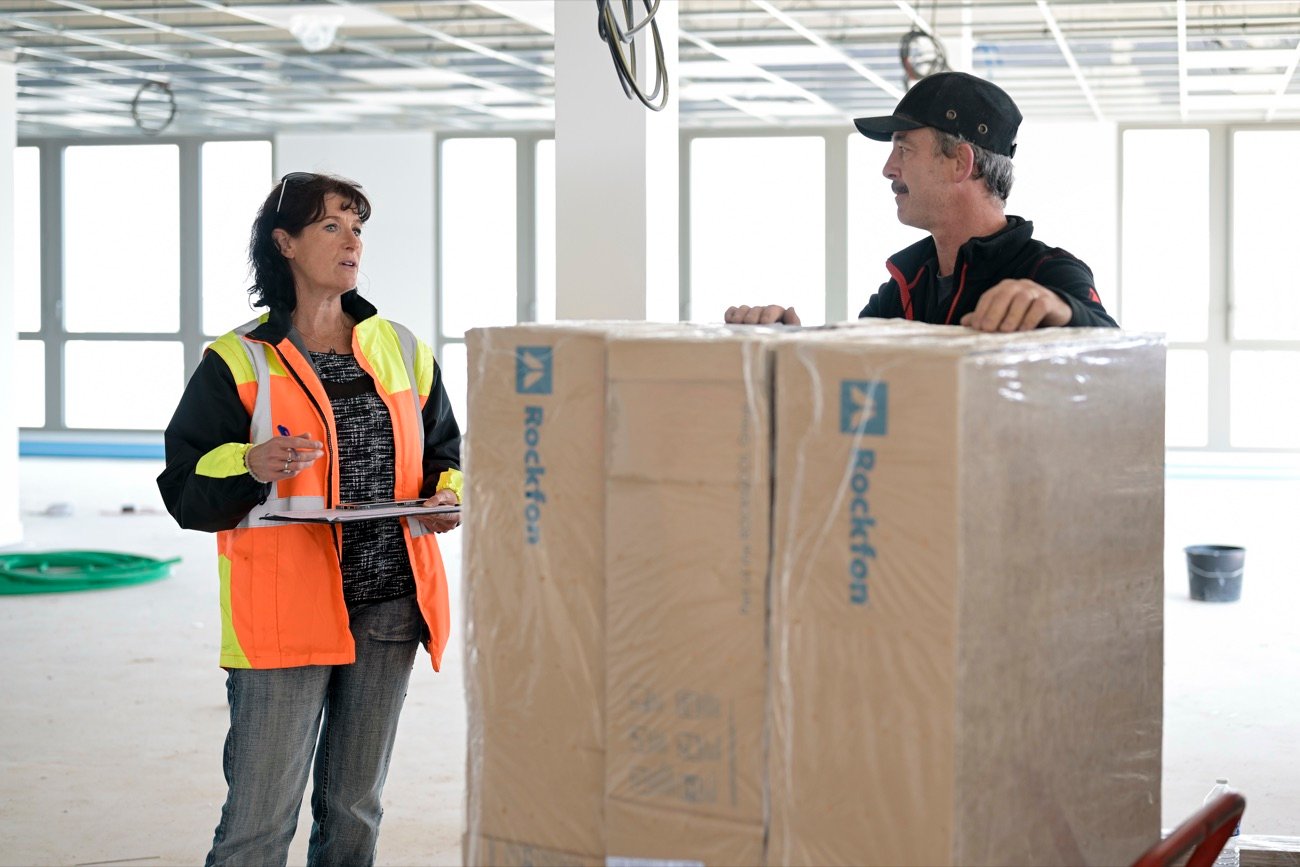 Intervention de prévention sur un chantier